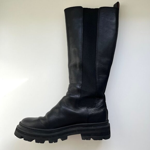 Madewell The Poppy Tall Lugsole Boots | Size 6.5 - Picture 4 of 11
